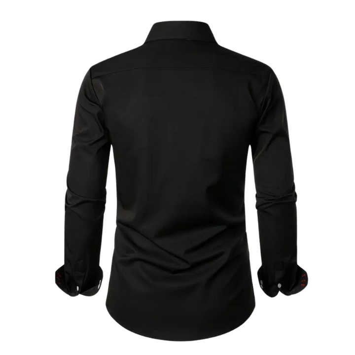 Elegant party shirt for men – Matteo-White-S-Nora Luxe