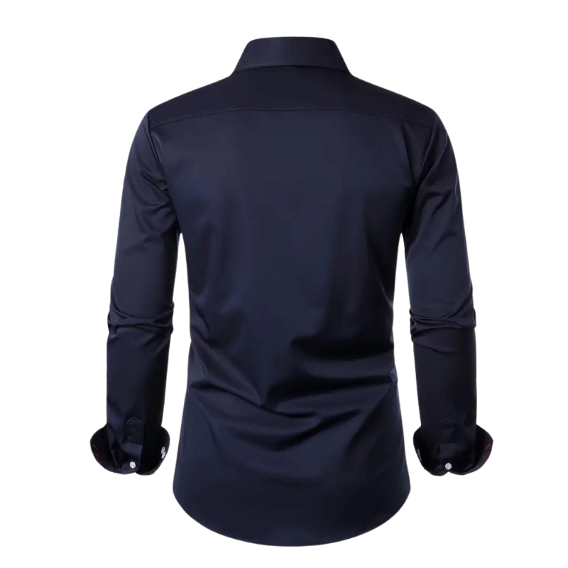 Elegant party shirt for men – Matteo-White-S-Nora Luxe