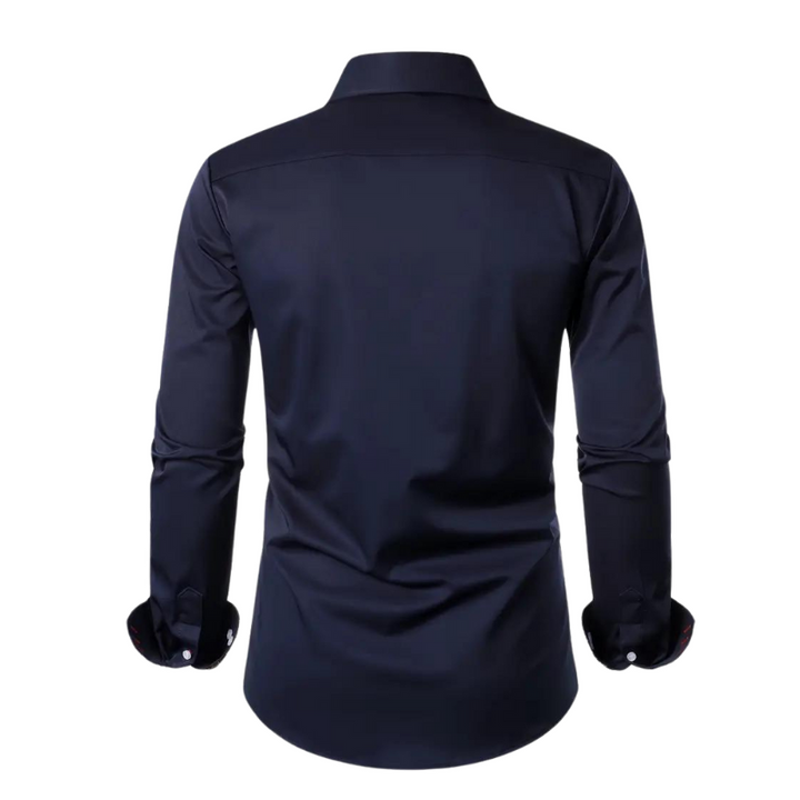 Elegant party shirt for men – Matteo-White-S-Nora Luxe