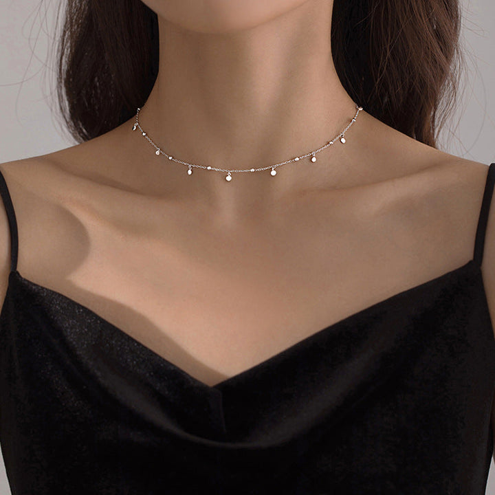 Elegant Silver Teardrop Necklace | Perfect for Every Occasion-Nora Luxe