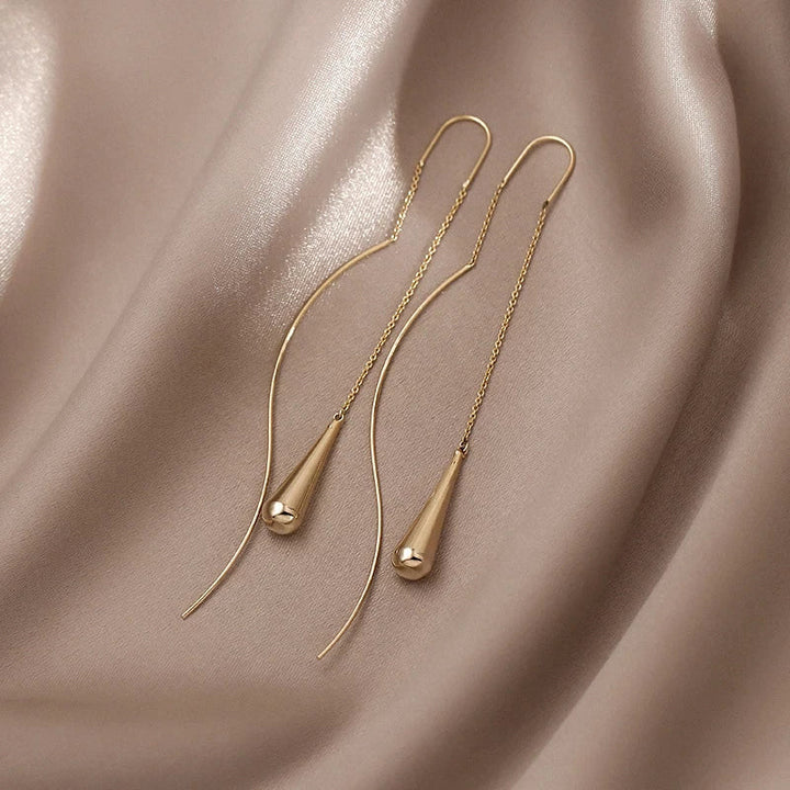 Elegant Waterdrop Earrings | Simple and Stylish Jewellery-Nora Luxe