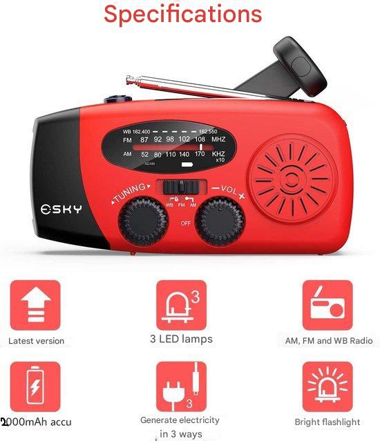 Emergency Radio - RescueReady-Nora Luxe