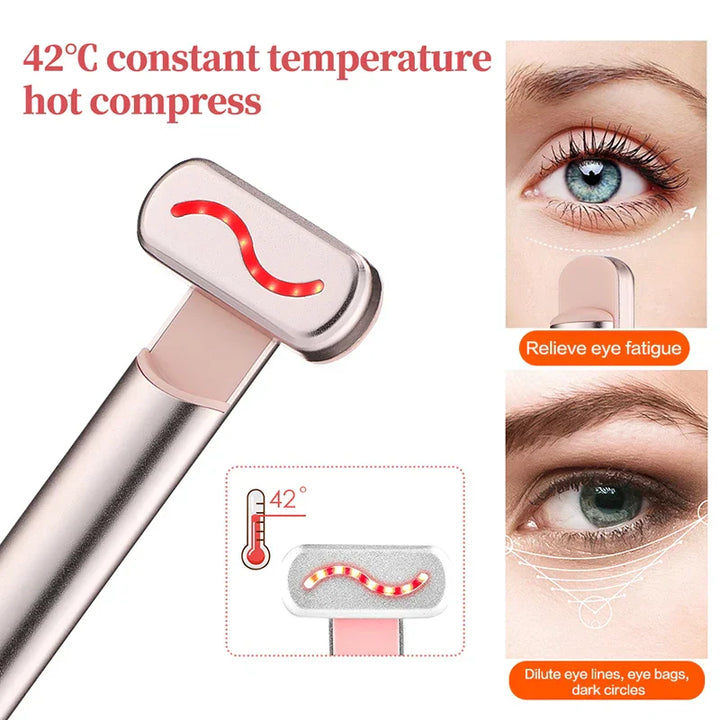 EMS Microcurrent Face Lifting Device - GlowMagic-Silver-Nora Luxe