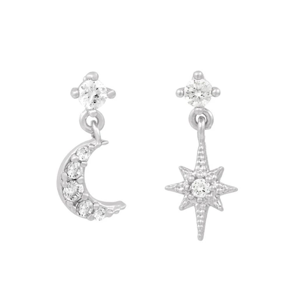 Enchanting Star Light Earrings - Astrid-Star Chain Earrings-Nora Luxe