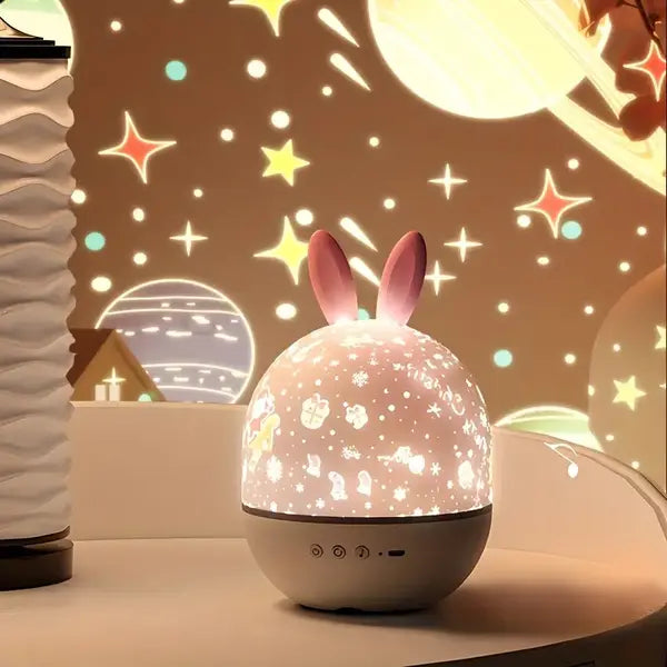 Enchanting Starry Sky Projector - StarrySky-Lamp Rabbit-Nora Luxe