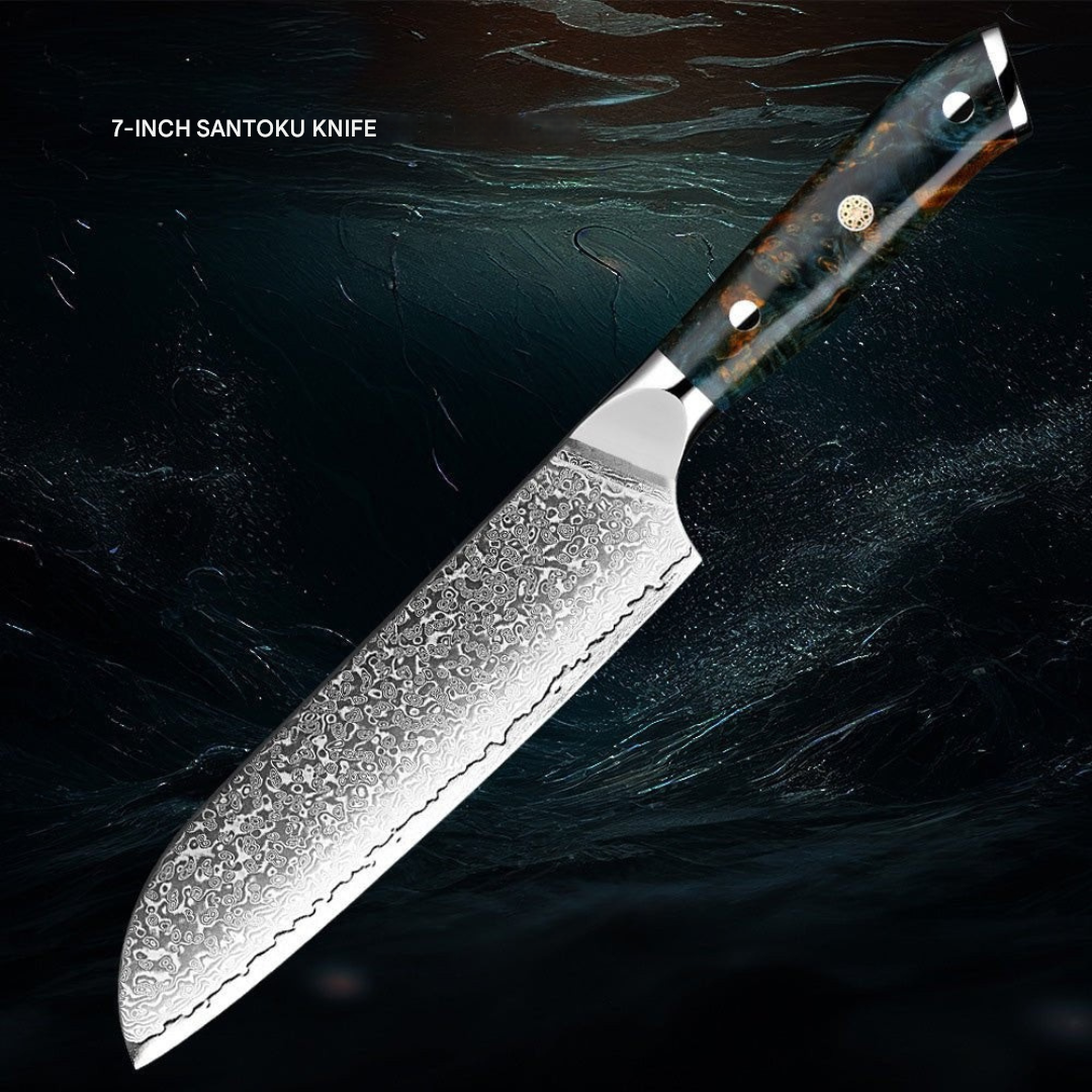 Japanese Damascus Knife Set – KairoBlade
