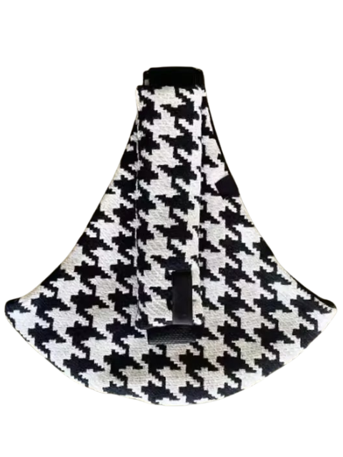 Ergonomic and Comfortable Baby Carrier - CarryEase-Black & White-Nora Luxe