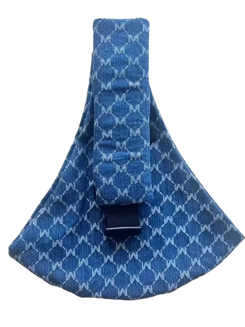 Ergonomic and Comfortable Baby Carrier - CarryEase-Checked Blue-Nora Luxe