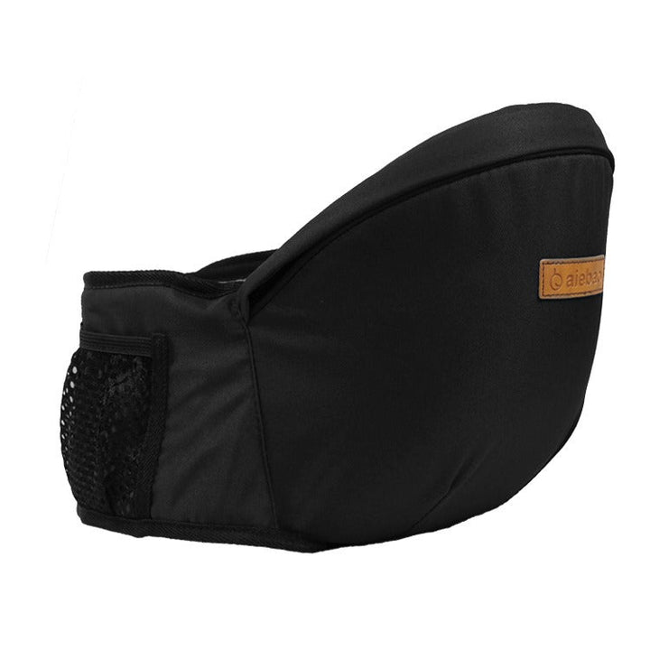 Ergonomic Baby Hip Carrier - HugEase-Black-Nora Luxe