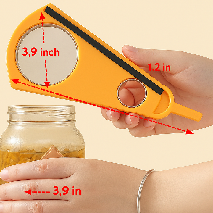 Ergonomic Bottle Opener - TwistEase-Nora Luxe