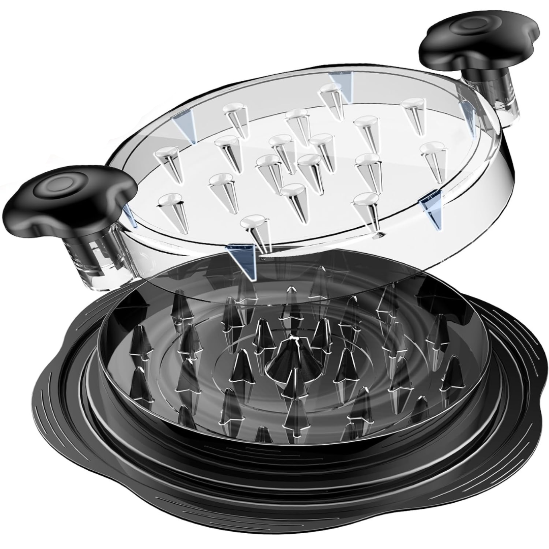 Ergonomic Chicken Shredder Tool - ErgoShredder-Black-Nora Luxe