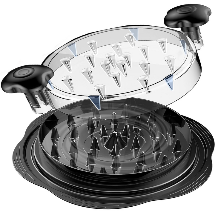 Ergonomic Chicken Shredder Tool - ErgoShredder-Black-Nora Luxe