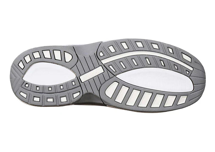 Ergonomic comfort shoes with orthopaedic support – Milena-Light gray-3.5-Nora Luxe