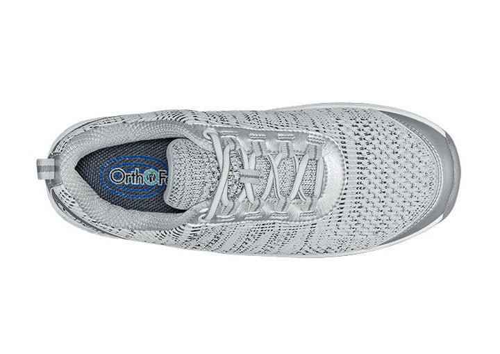 Ergonomic comfort shoes with orthopaedic support – Milena-Light gray-3.5-Nora Luxe