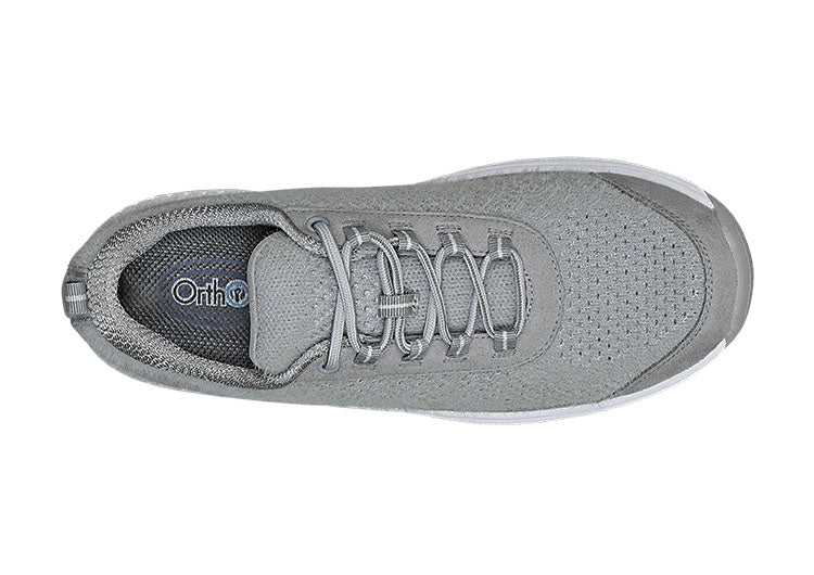 Ergonomic comfort shoes with orthopaedic support – Milena-Light gray-3.5-Nora Luxe