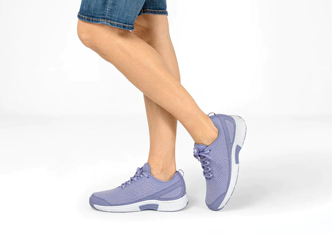 Ergonomic comfort shoes with orthopaedic support – Milena-Light gray-3.5-Nora Luxe