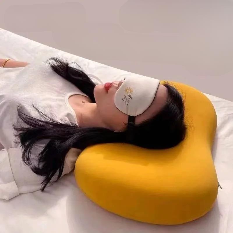 Ergonomic Cushion - DreamRest-Yellow-Nora Luxe
