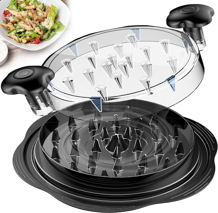 Ergonomic Meat Shredder-Black-Nora Luxe