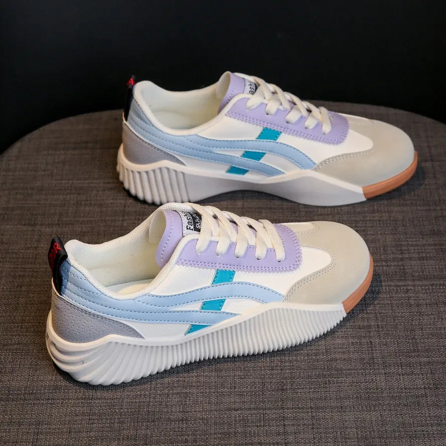 Ergonomic Orthopaedic Running Shoes – Isabella-Blue-3-Nora Luxe