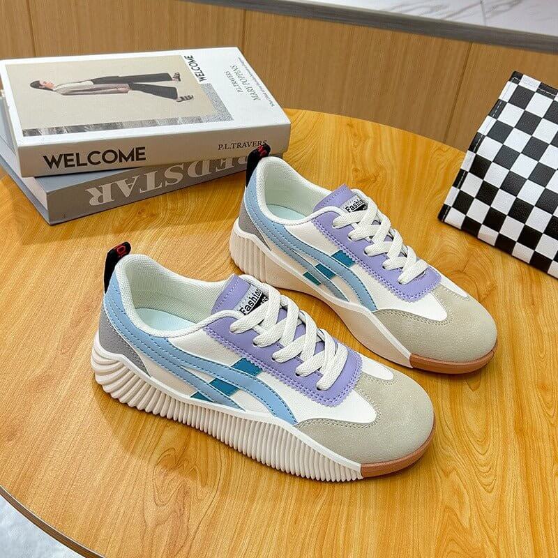 Ergonomic Orthopaedic Running Shoes – Isabella-Blue-3-Nora Luxe