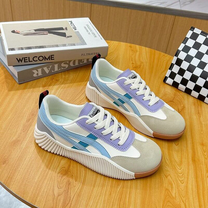 Ergonomic Orthopaedic Running Shoes – Isabella-Blue-3-Nora Luxe