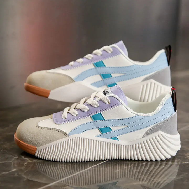 Ergonomic Orthopaedic Running Shoes – Isabella-Blue-3-Nora Luxe
