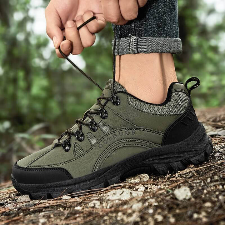 Ergonomic Outdoor Walking Shoes - Terra-Green-5.0-Nora Luxe