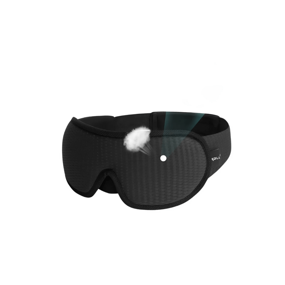 Ergonomic Sleep Mask - CloudDreamer-Black-Nora Luxe