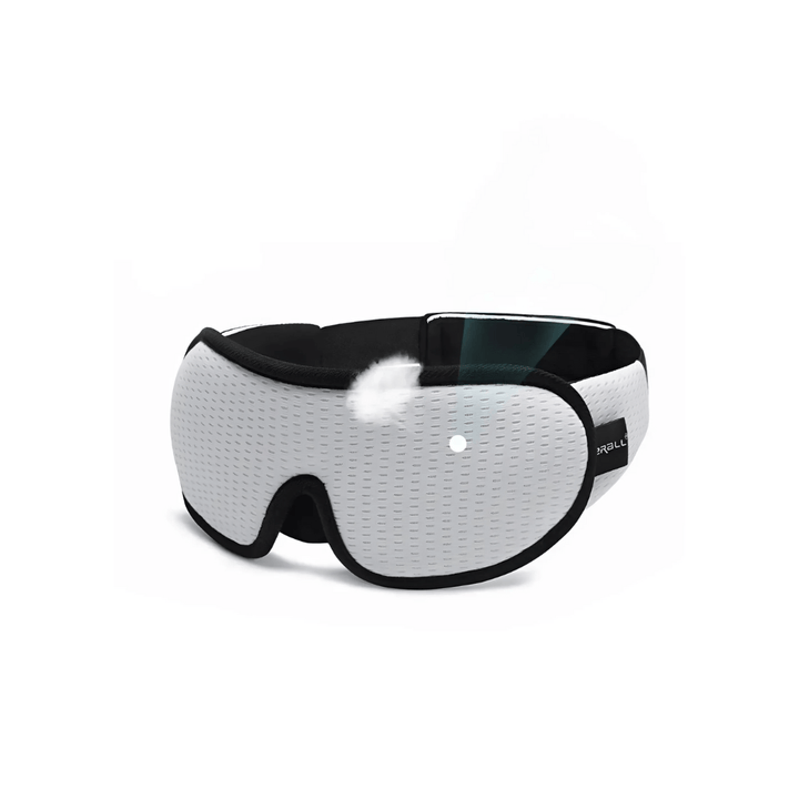 Ergonomic Sleep Mask - CloudDreamer-White-Nora Luxe