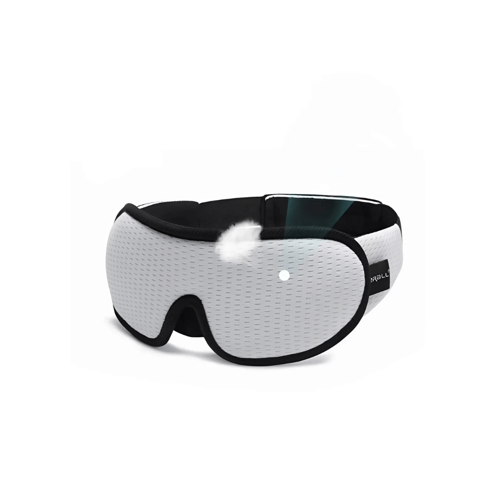 Ergonomic Sleep Mask - DreamShield-White-Nora Luxe