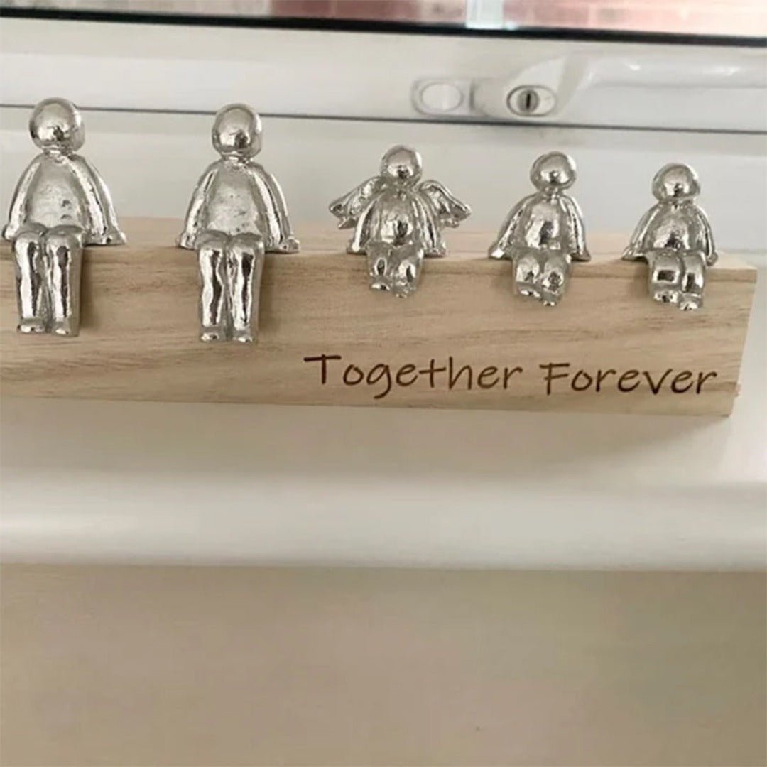 Eternal Family Relationship Sculpture - Unity-Nora Luxe