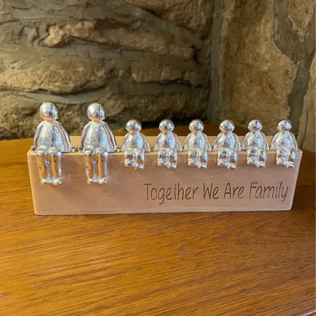 Eternal Family Relationship Sculpture - Unity-Nora Luxe
