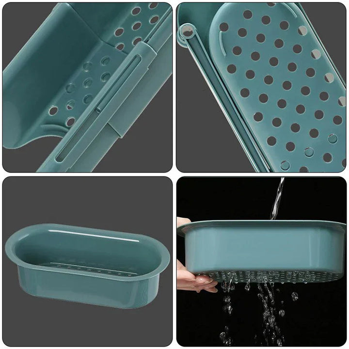 Expandable Sink Rack - SinkEase-Blue-Nora Luxe