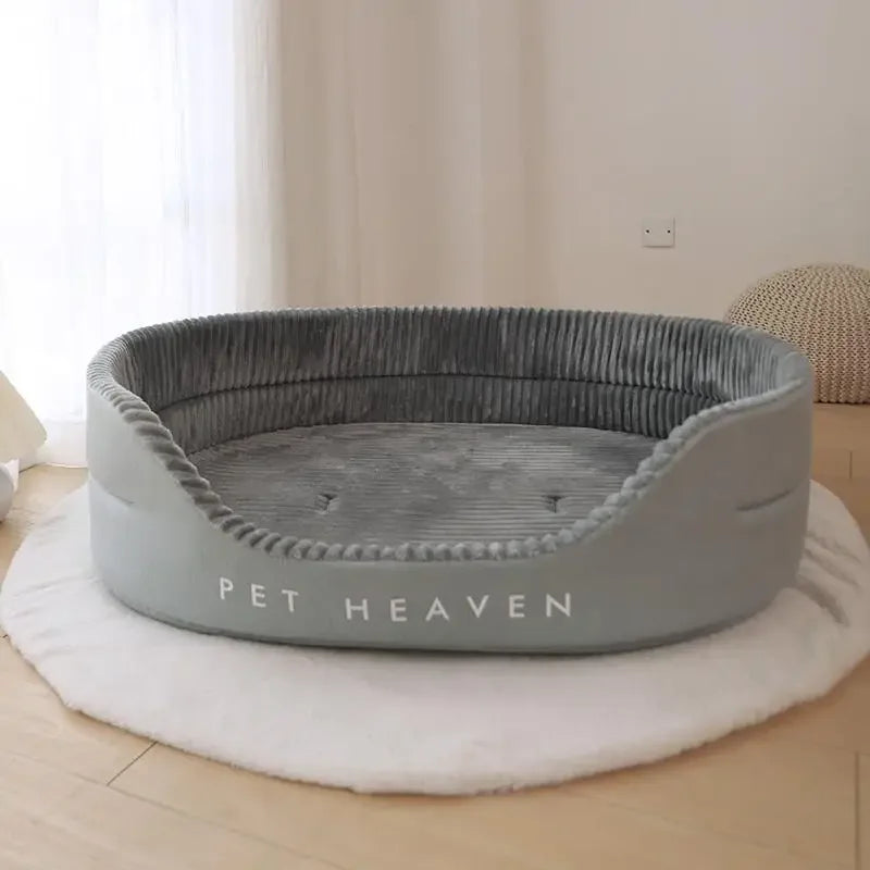 Extra Large Dog Bed - CozyPaws Deluxe-Gray 17.72 x 13.78 inches-Nora Luxe