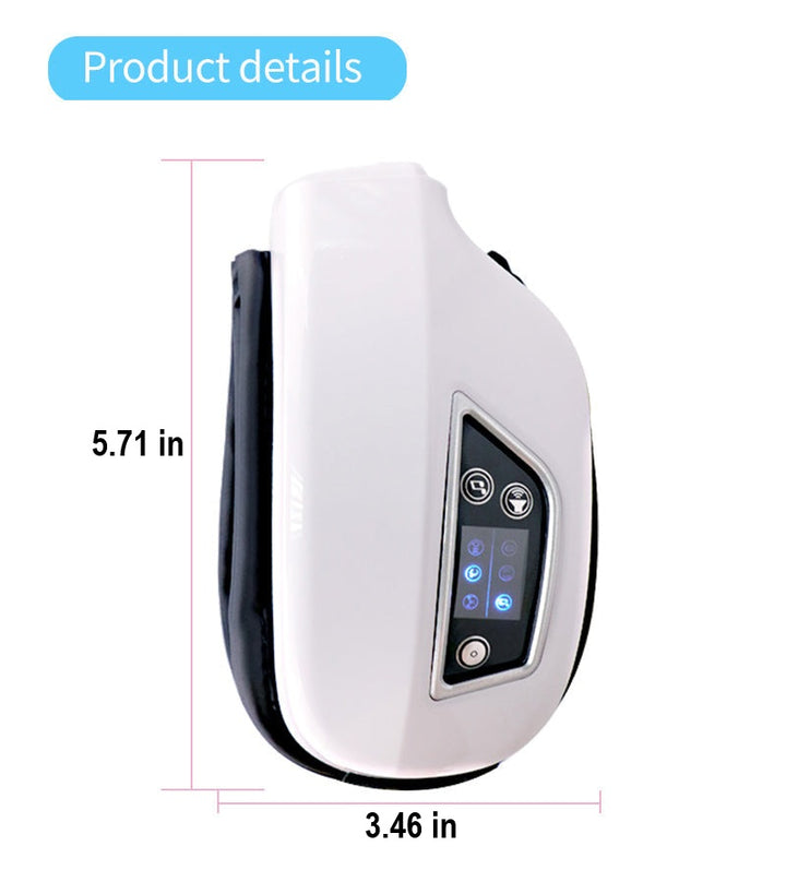 EYE MASSAGE DEVICE - AIR PRESSURE, VIBRATION & WARM COMPRESSION WITH BLUETOOTH MUSIC-Nora Luxe