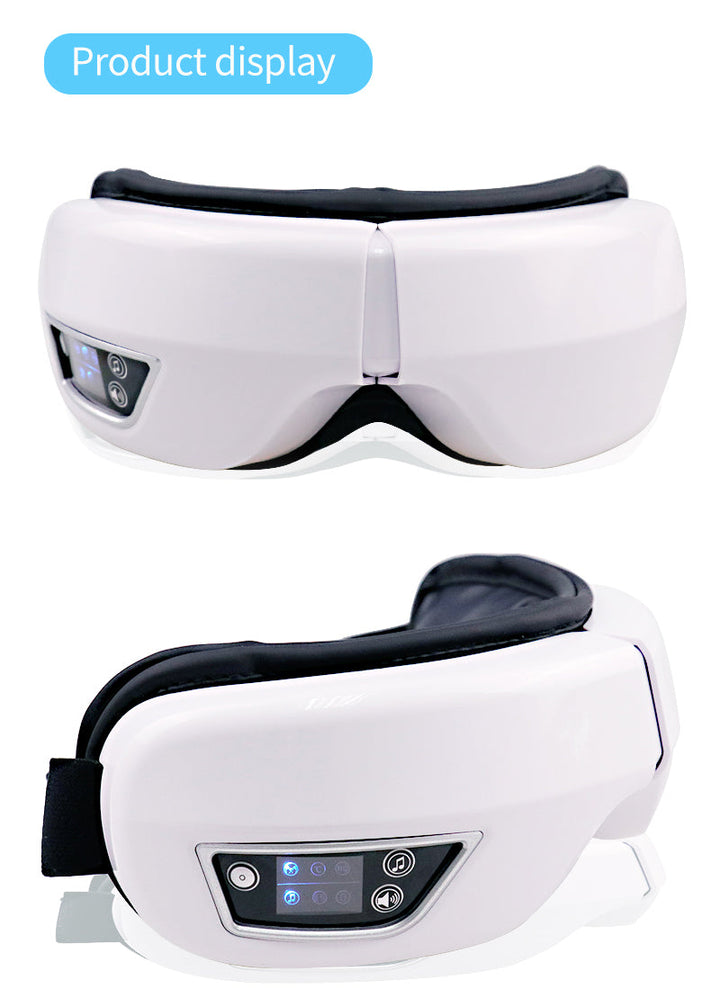 EYE MASSAGE DEVICE - AIR PRESSURE, VIBRATION & WARM COMPRESSION WITH BLUETOOTH MUSIC-Nora Luxe