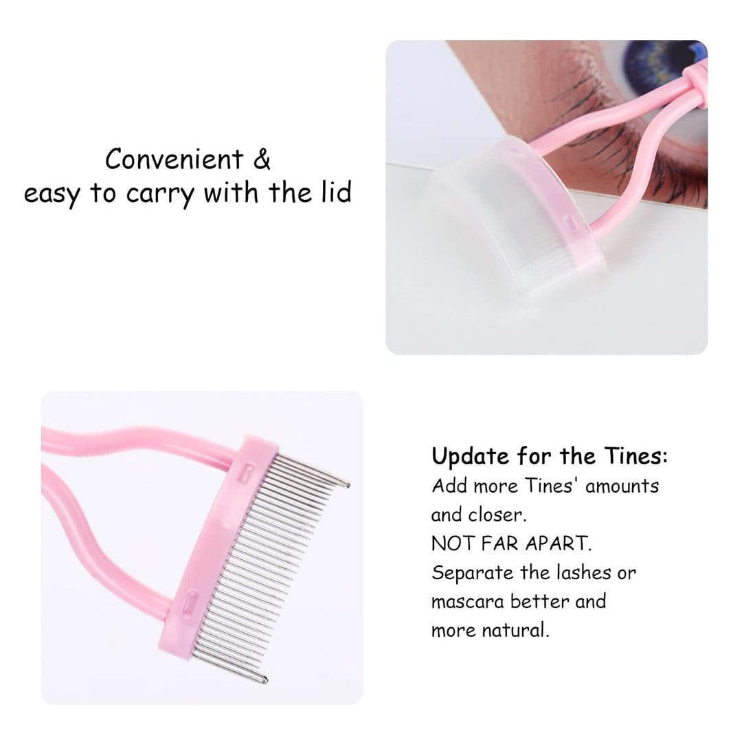 Eyelash Comb & Separator - Precision Tool for Perfect Eyelashes-Black-Nora Luxe