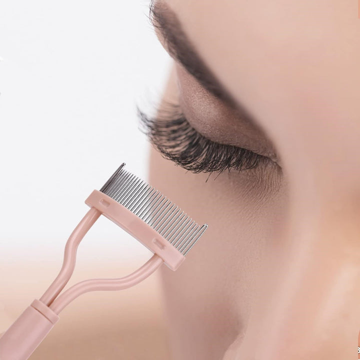 Eyelash Comb & Separator - Precision Tool for Perfect Eyelashes-Black-Nora Luxe