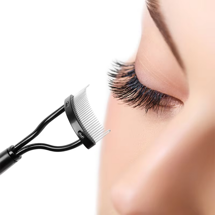 Eyelash Comb & Separator - Precision Tool for Perfect Eyelashes-Black-Nora Luxe