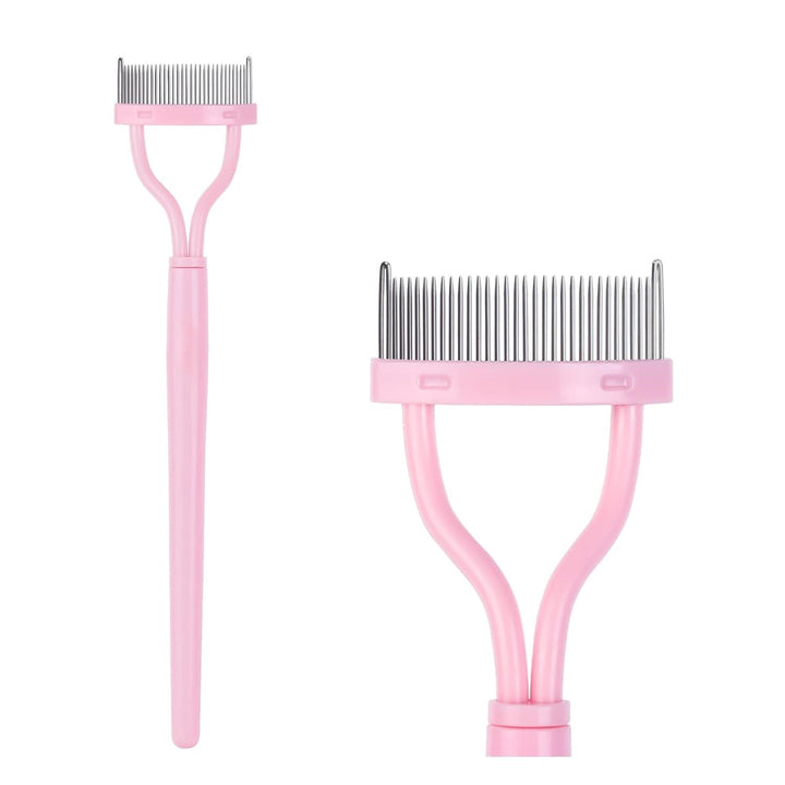 Eyelash Comb & Separator - Precision Tool for Perfect Eyelashes-Pink-Nora Luxe
