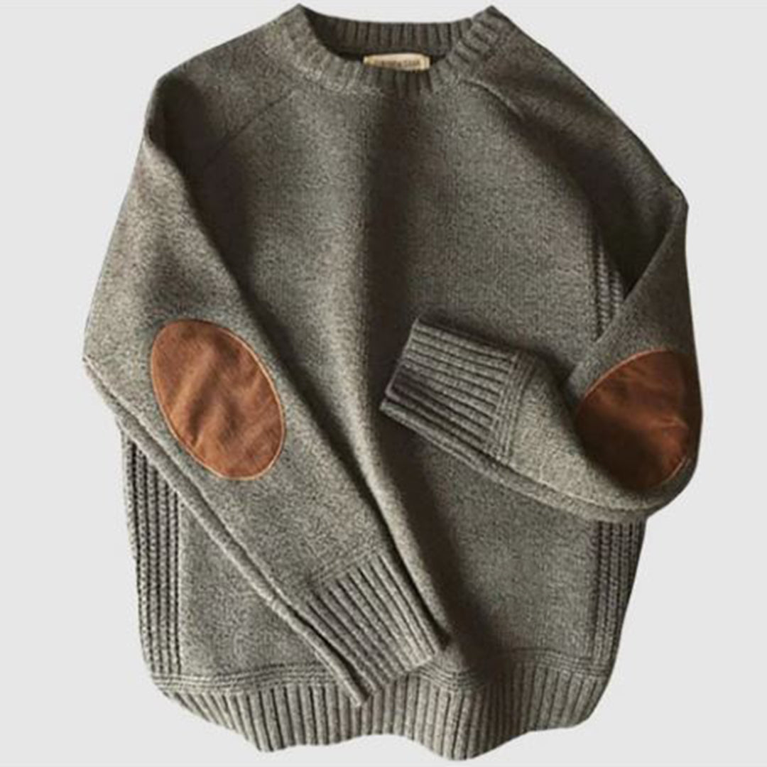 Fashionable Men's Sweater - Victor-Gray-M-Nora Luxe