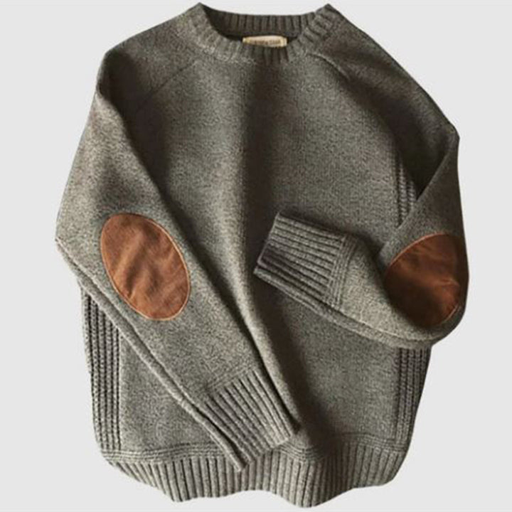 Fashionable Men's Sweater - Victor-Gray-M-Nora Luxe