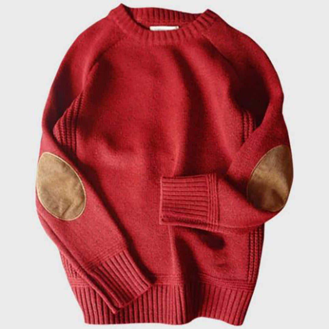 Fashionable Men's Sweater - Victor-Red-M-Nora Luxe