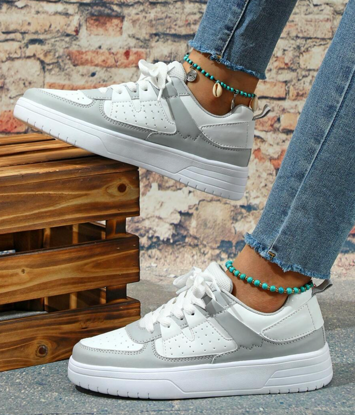 Fashionable Women's Sneakers - Naya-Rainbow-2.5-Nora Luxe