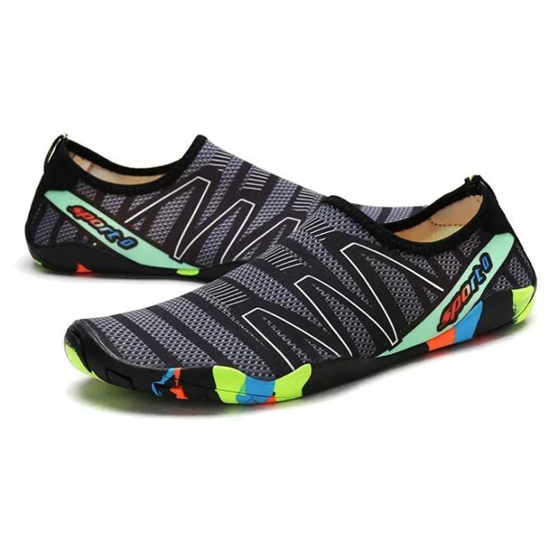 Fast-drying water shoes – AquaFlex-Black-3-Nora Luxe