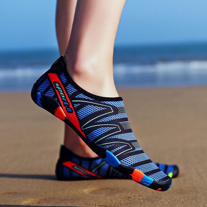 Fast-drying water shoes – AquaFlex-Dark blue-3-Nora Luxe