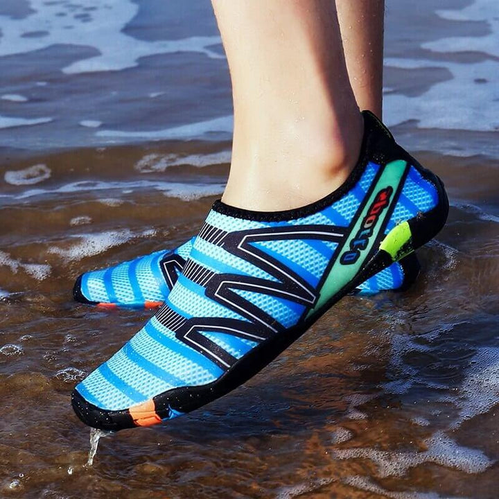 Fast-drying water shoes – AquaFlex-Dark blue-3-Nora Luxe