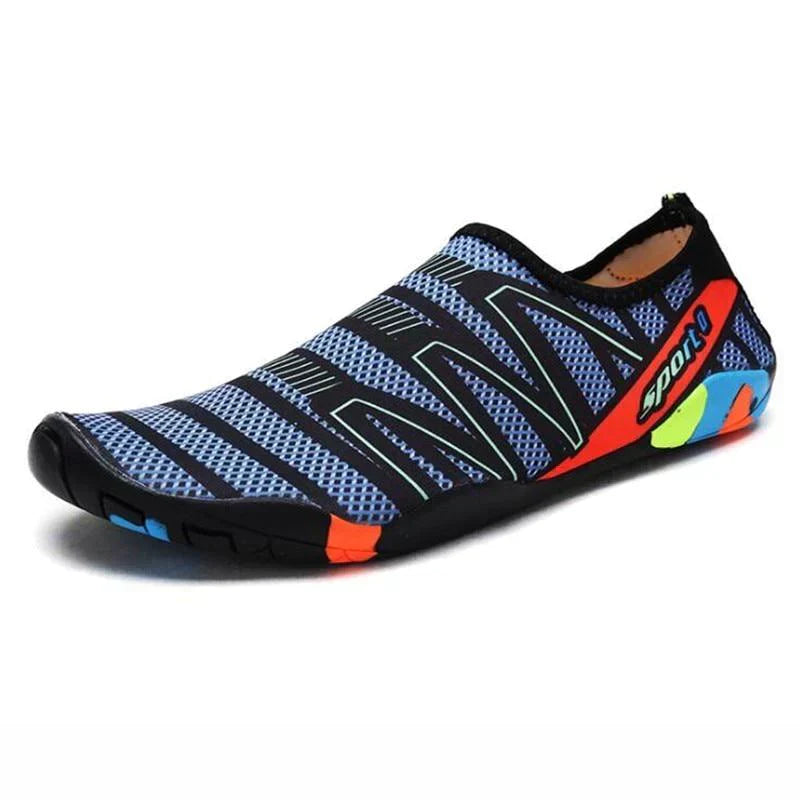 Fast-drying water shoes – AquaFlex-Dark blue-3-Nora Luxe