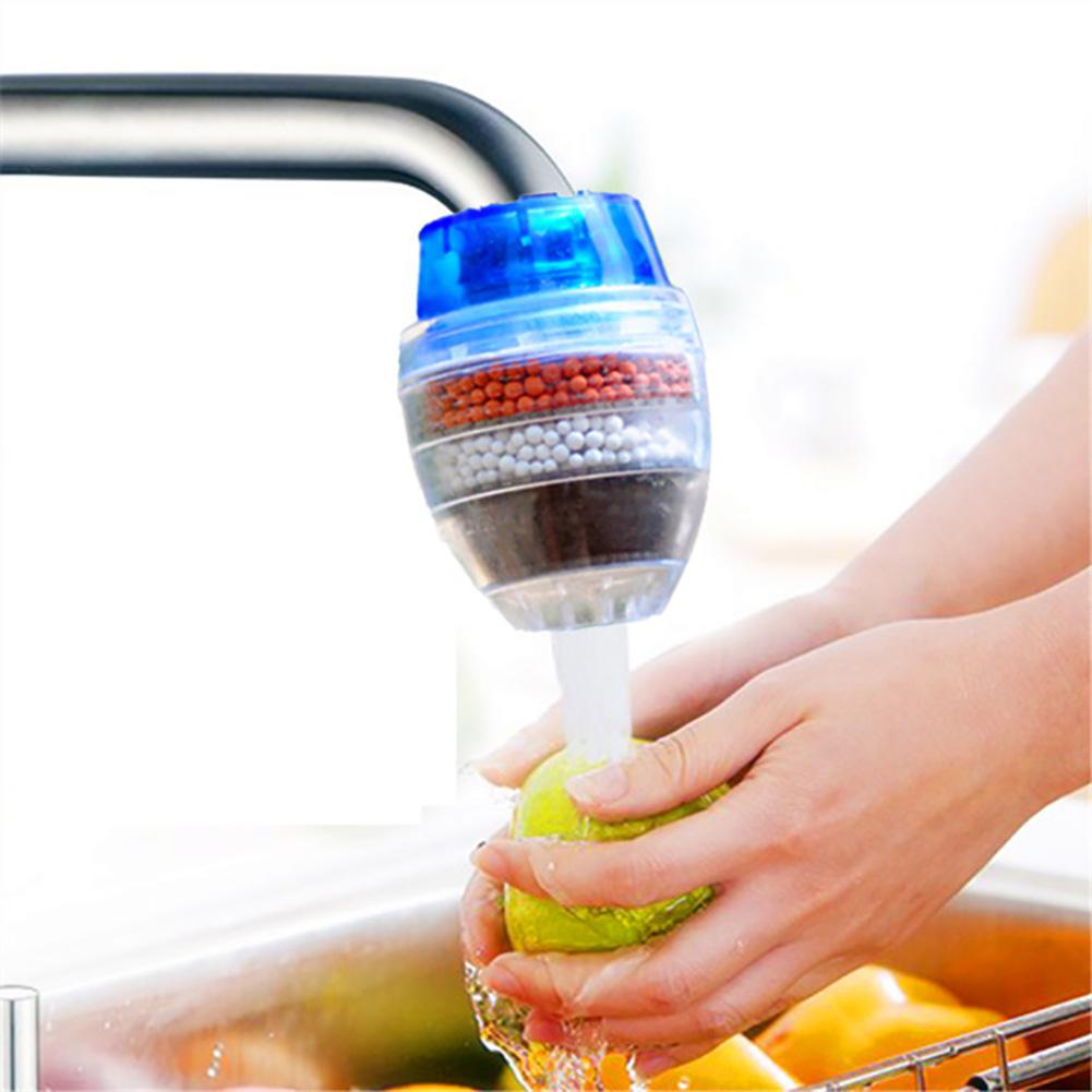 Faucet water filter - PureFlow-Red-Nora Luxe