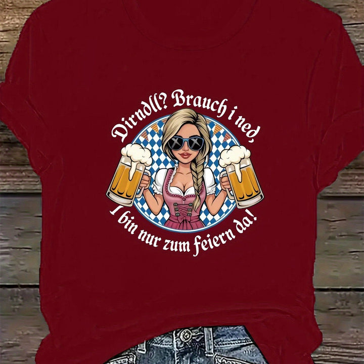 Women's Plus Size Short-Sleeve T-Shirt – Liesl Oktoberfest 2026